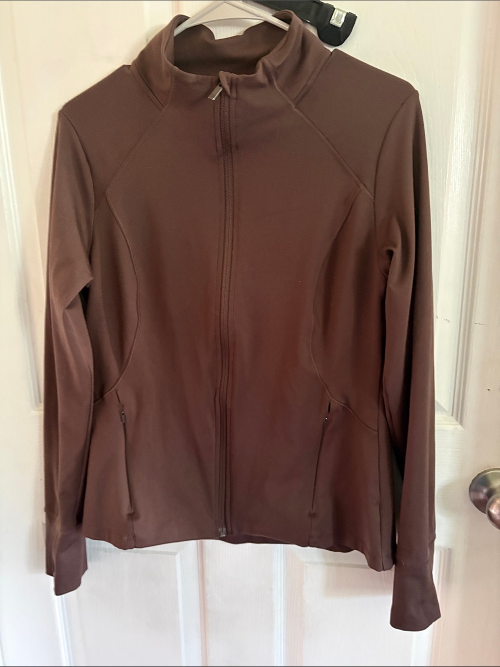 all in motion Brown Full-Zip Utility Jacket